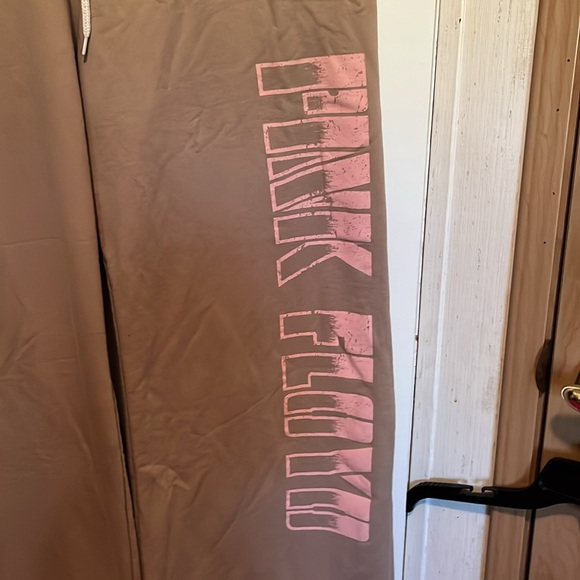 XXL tan Pink Floyd Flare Sweatpants - Picture 2 of 6